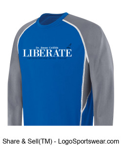 Blue Grey White Liberate (Dr. Jimmy Griffith Version) Design Zoom